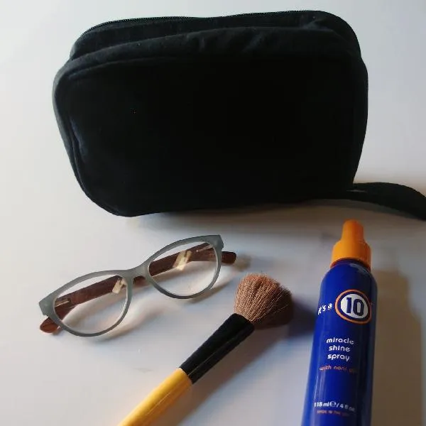 Recycled Canvas Travel Kit Bag - RC695