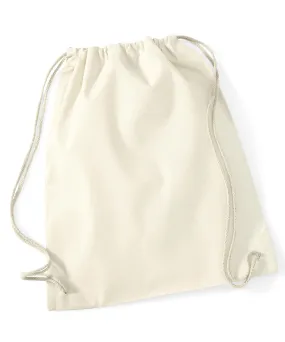 Recycled cotton gymsac | Natural