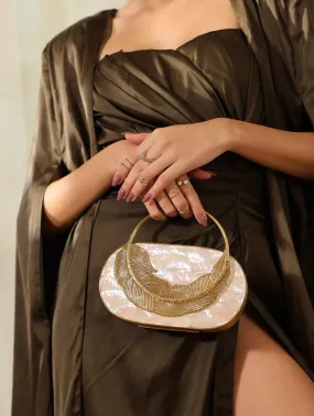 Stella Mother of Pearl Clutch