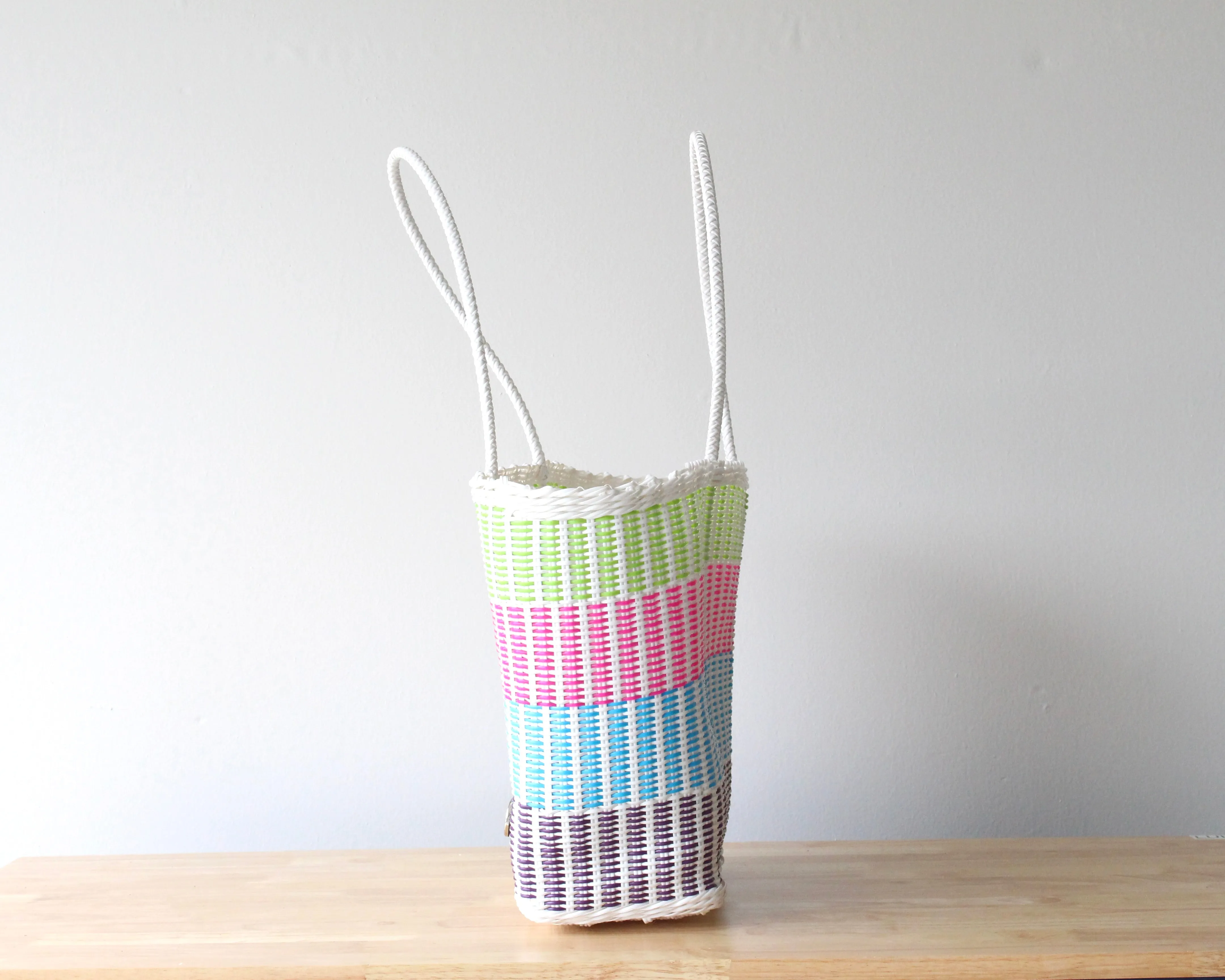 White with pastels colors MexiMexi Tote