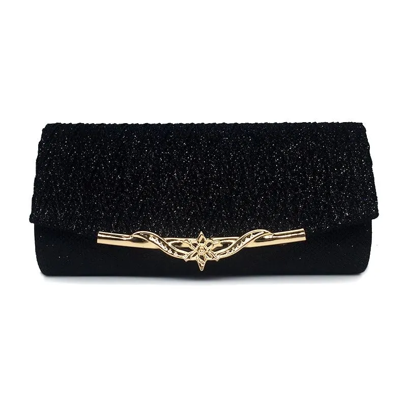 Women Bag Party Banquet Glitter Girls Wedding Clutches Handbag Chain Shoulder Bolsas Mujer