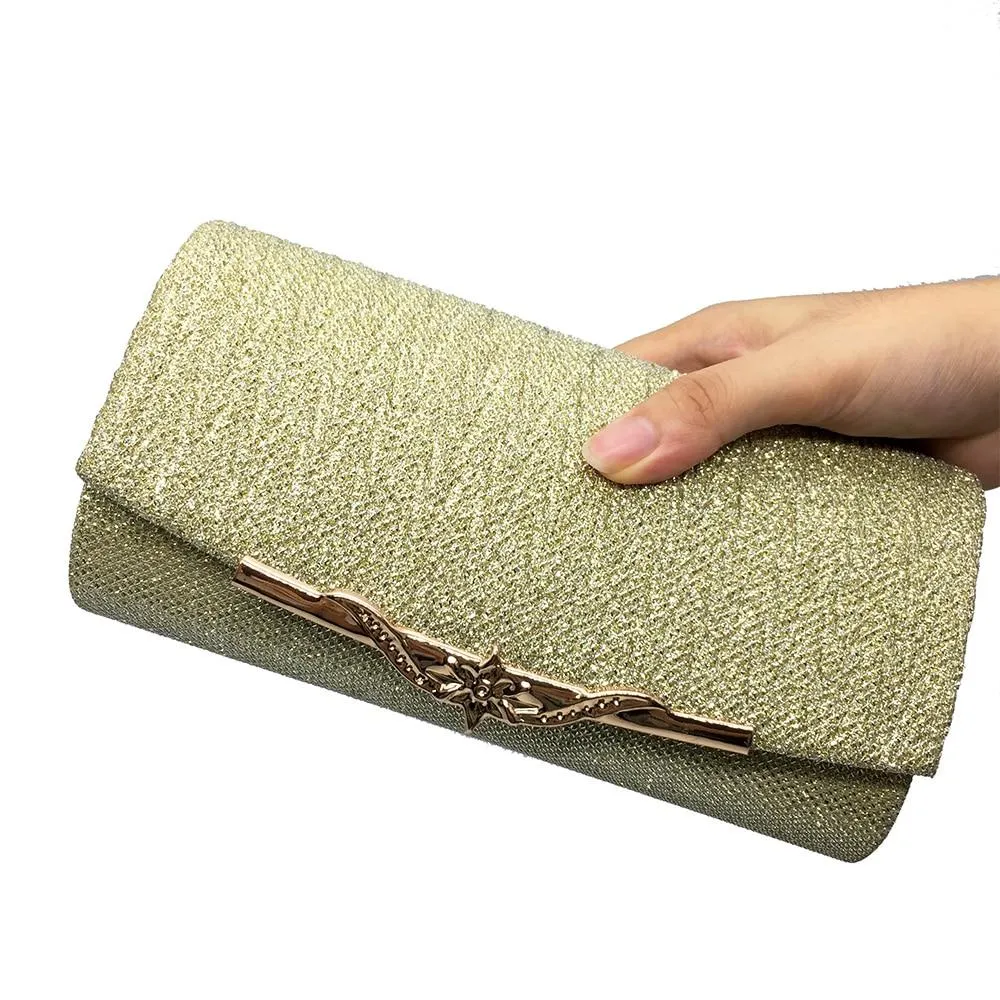 Women Bag Party Banquet Glitter Girls Wedding Clutches Handbag Chain Shoulder Bolsas Mujer