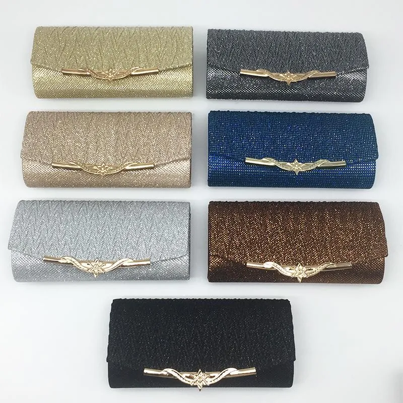 Women Bag Party Banquet Glitter Girls Wedding Clutches Handbag Chain Shoulder Bolsas Mujer