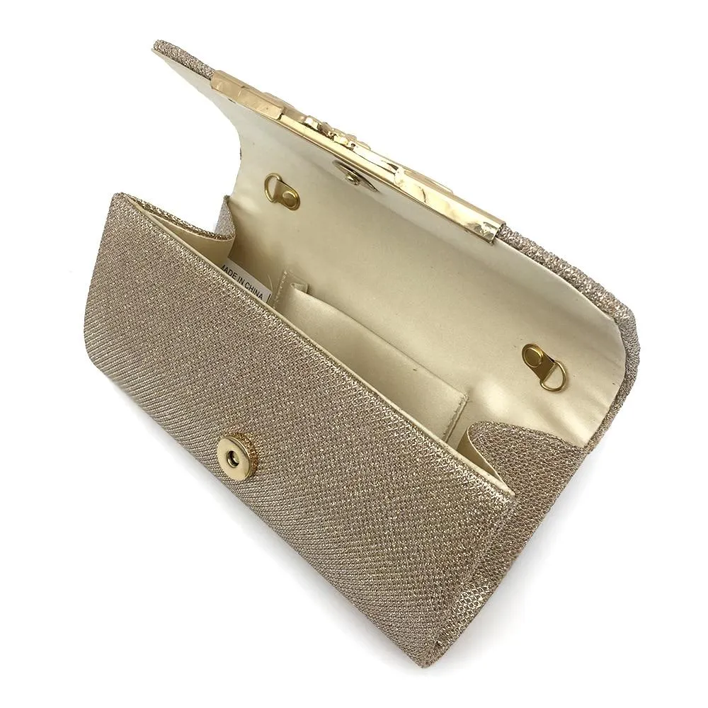 Women Bag Party Banquet Glitter Girls Wedding Clutches Handbag Chain Shoulder Bolsas Mujer