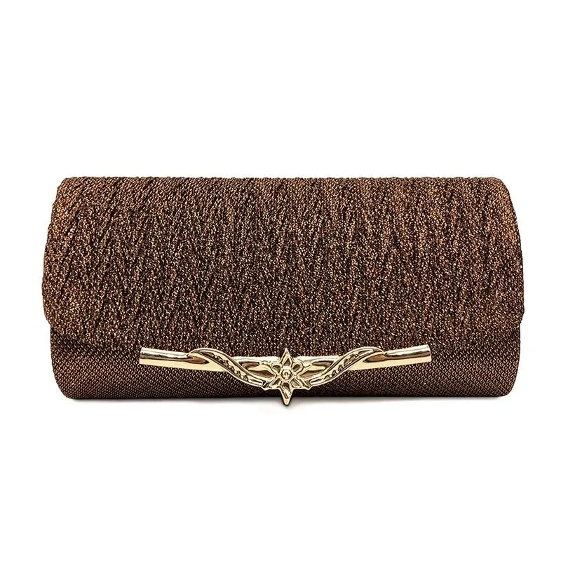 Women Bag Party Banquet Glitter Girls Wedding Clutches Handbag Chain Shoulder Bolsas Mujer
