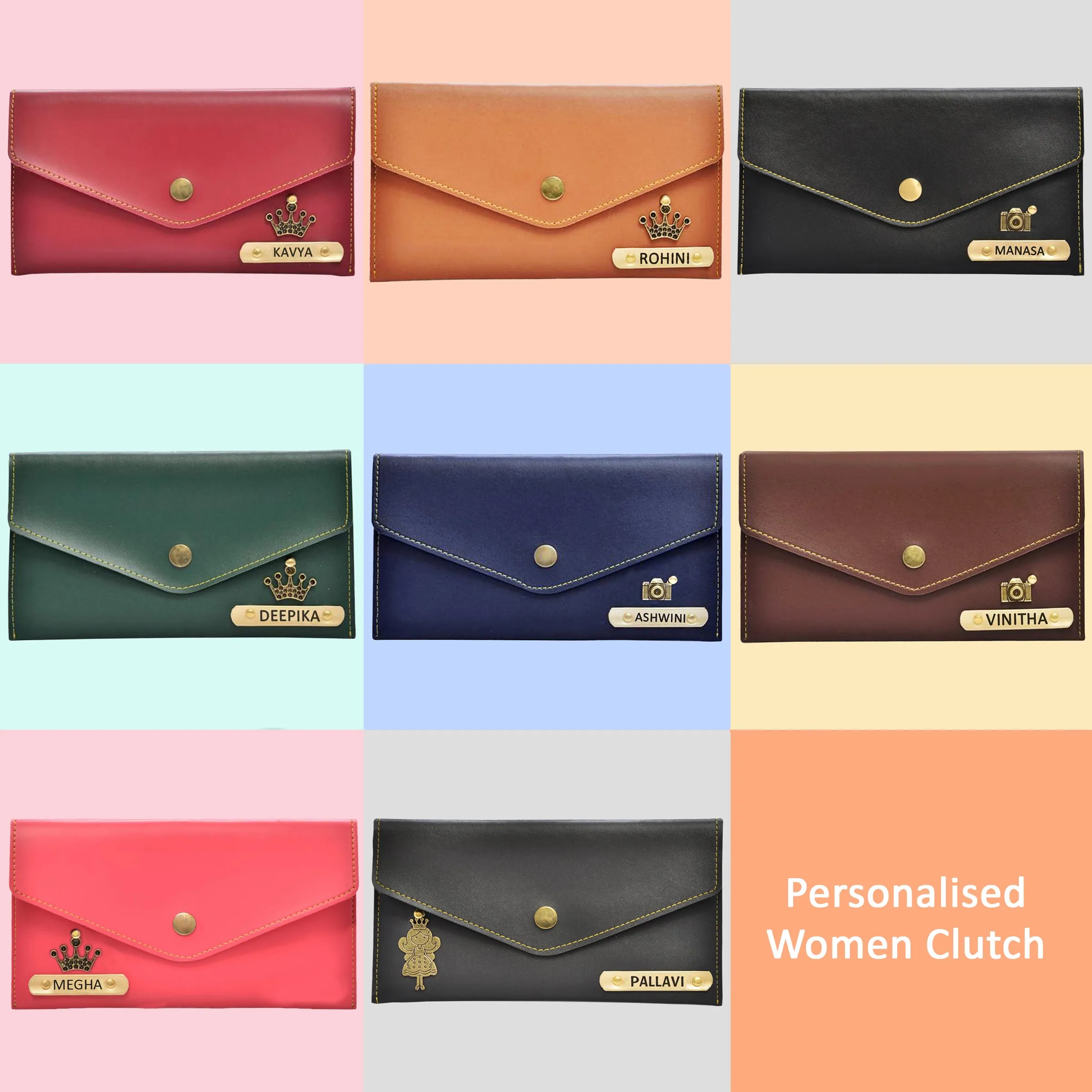 Women Clutch (Pink)