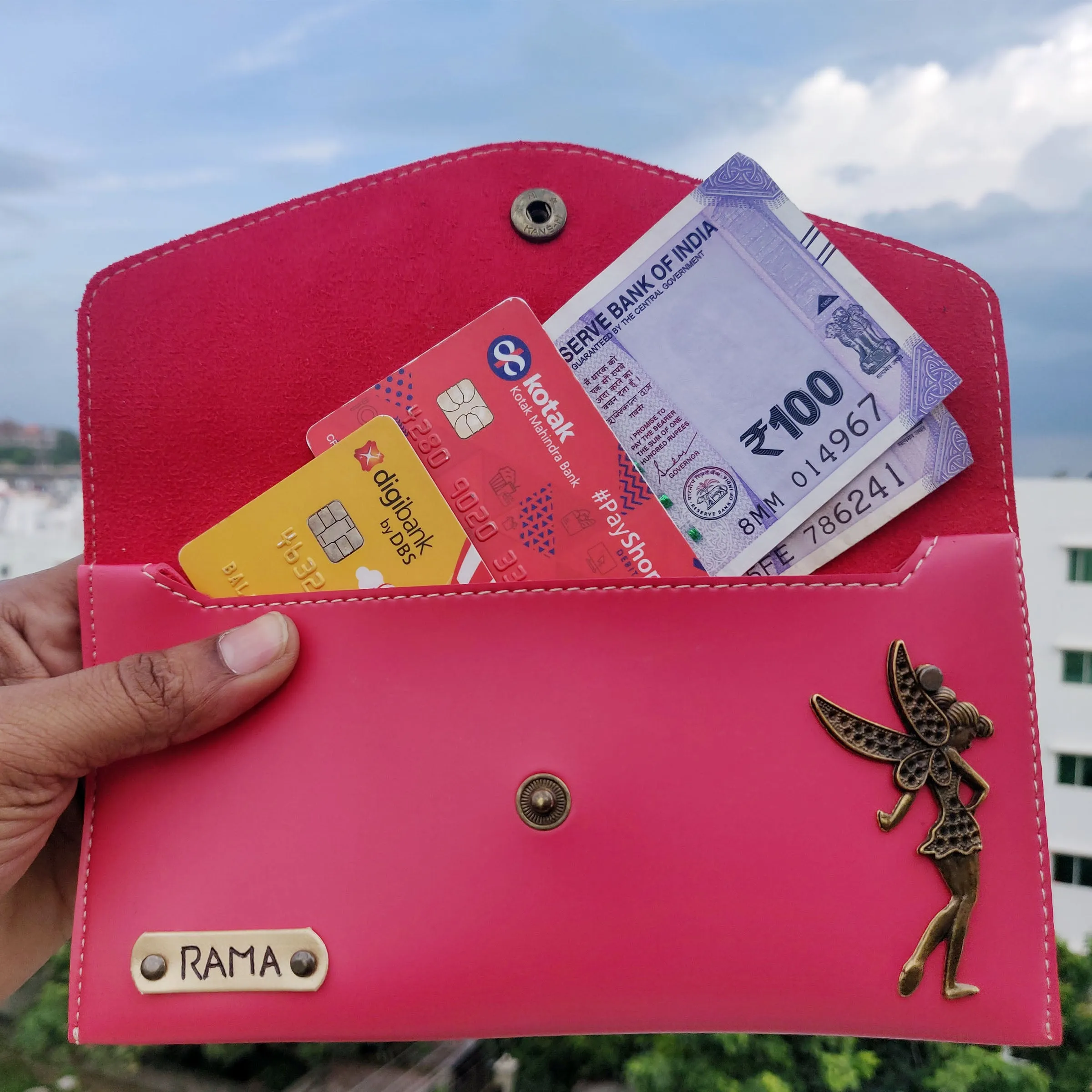 Women Clutch (Pink)