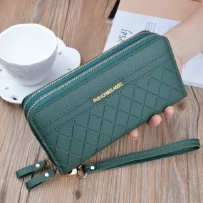 Wrist Let Zipper Coin Purse Cards ID Holder Wallet